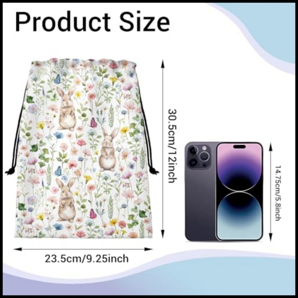 Gymnastics Drawstring Bag Waterproof Polyester Sp… - image 2